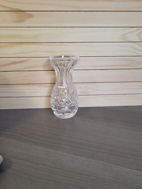 Waterford Glandore Crystal Bud Vase 4"
